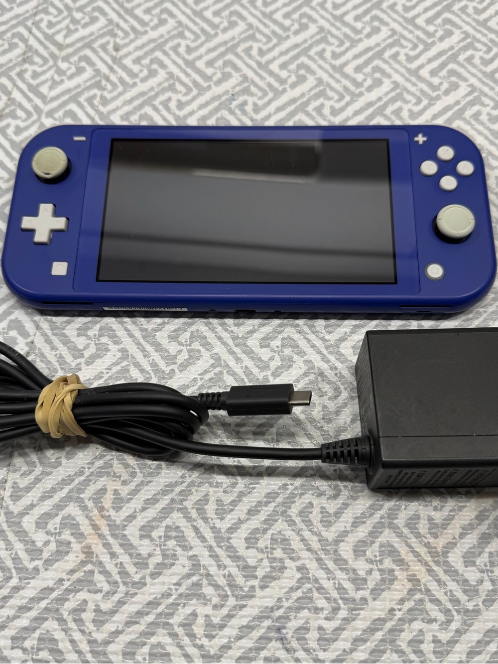 Nintendo Switch Lite Blue 32GB Console & OEM Charger - Functional - Please READ